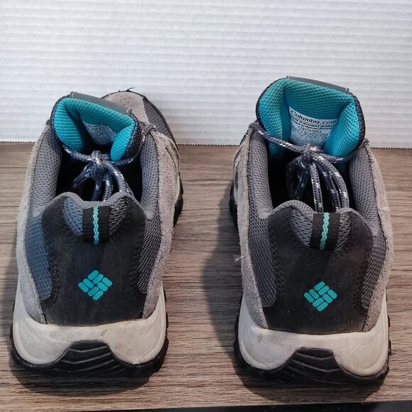 Columbia Crestwood Hiking / Tracking shoes graphite pacific rim women's size 9 - Picture 5 of 12